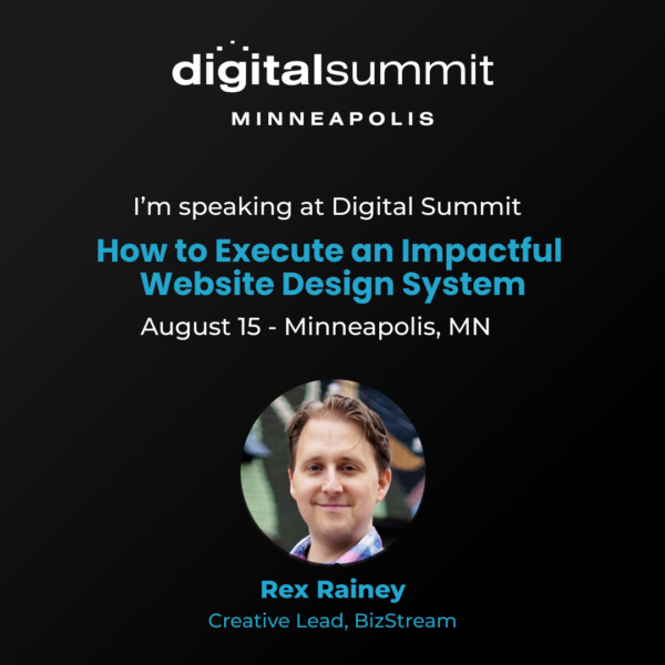 Rex Rainey is speaking at Digital Summit, speaker card