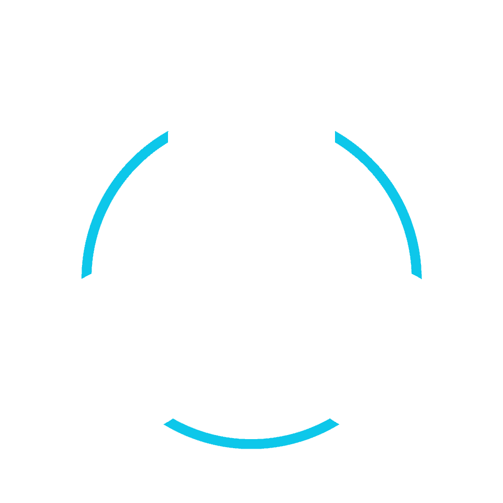 An icon of three interconnected user figures, representing collaboration and support. The design features a blue circular connection between the figures, symbolizing ongoing engagement and teamwork.